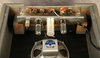 Rickenbacker M-88/amp , Gray: Headstock - Rear