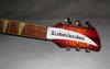 Mar 2009 Rickenbacker 381/6 V69, Amber Fireglo: Headstock