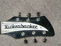 Mar 1966 Rickenbacker 365/6 , Black: Headstock