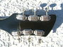 Rickenbacker 365/6 , Black: Headstock - Rear