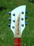 Rickenbacker 330/6 VB VP, Blue Boy: Headstock