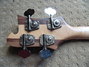 Rickenbacker 4001/4 C64, Mapleglo: Headstock - Rear