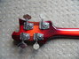 Rickenbacker 4001/4 C64, Fireglo: Headstock - Rear