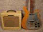 Rickenbacker M-8/amp , Blonde: Close up - Free