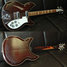 Rickenbacker 381/6 , Burgundy: Full Instrument - Front