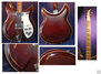 Rickenbacker 381/6 , Burgundy: Full Instrument - Rear