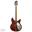 Rickenbacker 360/6 WB, Burgundy: Headstock - Rear