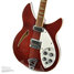 Rickenbacker 360/6 WB, Burgundy: Body - Rear