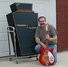 Rickenbacker Transonic 200 Cab/amp , Black: Body - Front