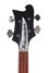 Rickenbacker 4001/4 C64S, Matte Black: Headstock