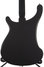 Rickenbacker 4001/4 C64S, Matte Black: Body - Rear