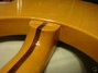 Rickenbacker 330/6 BH BT, Mapleglo: Neck - Rear