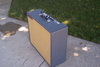 Dec 1957 Rickenbacker M-16/amp , Gray: Body - Rear