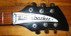 Oct 1987 Rickenbacker 320/6 , Jetglo: Headstock