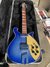 Rickenbacker 660/6 , Blueburst: Close up - Free