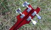 Rickenbacker 4001/4 , Burgundy: Headstock - Rear