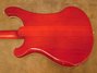 Rickenbacker 4001/4 , Burgundy: Body - Rear