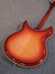Rickenbacker 381/6 V69, Fireglo: Neck - Rear
