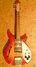 Rickenbacker 1996/6 RoMo, Fireglo: Full Instrument - Front