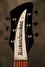 Rickenbacker 1996/6 f hole, Jetglo: Headstock