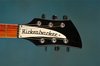 Dec 1990 Rickenbacker 230/6 , Matte Black: Headstock