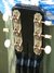 Rickenbacker 59/6 LapSteel, Black: Headstock - Rear