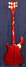 Rickenbacker 4001/4 , Burgundy: Full Instrument - Rear