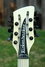 Jun 1987 Rickenbacker 360/12 Tuxedo, White: Headstock