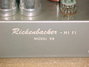 Dec 1953 Rickenbacker M-98/amp , Two tone brown: Body - Rear