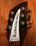 Nov 1998 Rickenbacker 330/6 , Jetglo: Headstock