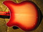 May 2002 Rickenbacker 360/12 , Fireglo: Body - Rear