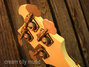Rickenbacker 4001/4 WT, White: Headstock - Rear