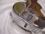 Dec 1937 Rickenbacker NS 100/6 LapSteel, Silver: Body - Rear