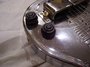 Rickenbacker NS 100/6 LapSteel, Silver: Neck - Rear