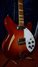Rickenbacker 360/6 Mod, Fireglo: Body - Front