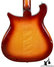 Rickenbacker 660/12 TP, Fireglo: Body - Rear