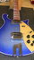 Rickenbacker 660/6 , Blueburst: Neck - Front
