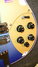 Rickenbacker 660/6 , Blueburst: Close up - Free