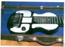 Rickenbacker B/6 LapSteel, Black: Body - Front