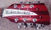 Dec 2001 Rickenbacker 370/12 , Fireglo: Headstock