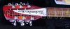 Dec 2006 Rickenbacker 370/12 , Amber Fireglo: Headstock