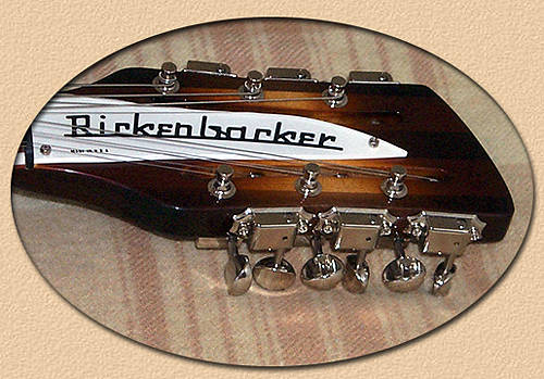Sparkling Keywinds and Famous Rickenbacker Headstock
