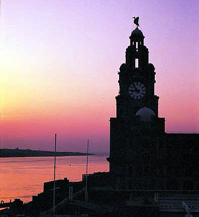 Liverpool Clock About To Chime 9